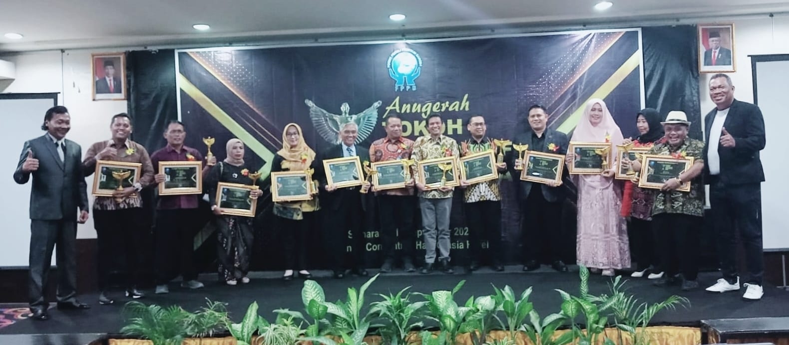 12 Tokoh Jateng Raih Penghargaan Tokoh Inspiratif Indonesia 2023 versi FPPB