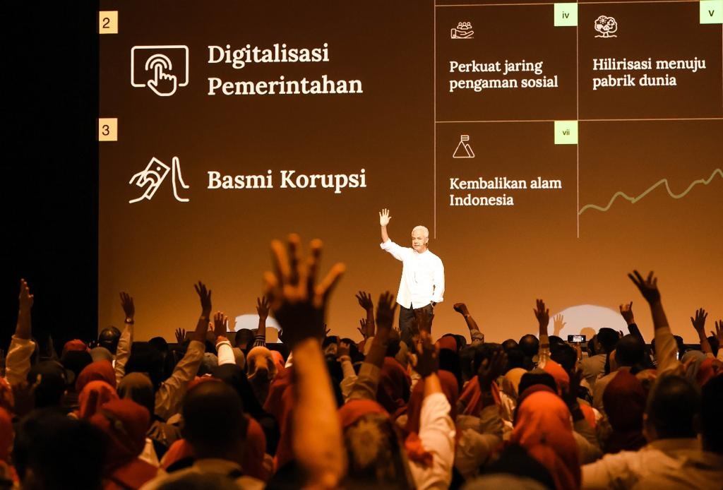 Ganjar Tegaskan Pemberantasan Korupsi Jadi Prioritas Pemerintahan ke Depan
