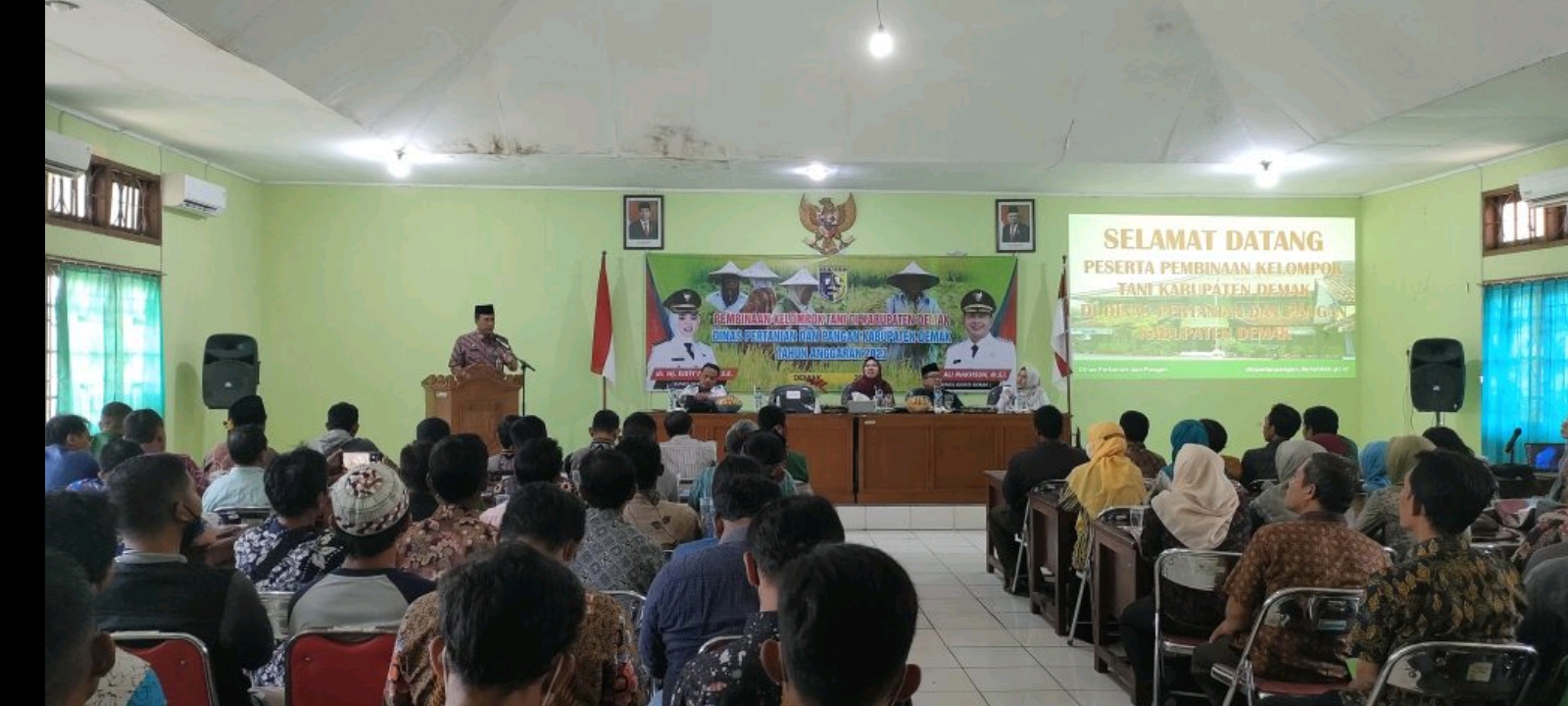 Ratusan Petani di Kabupaten Demak Mendapatkan Pembinaan Agar Tetap Memajukan Pertanian