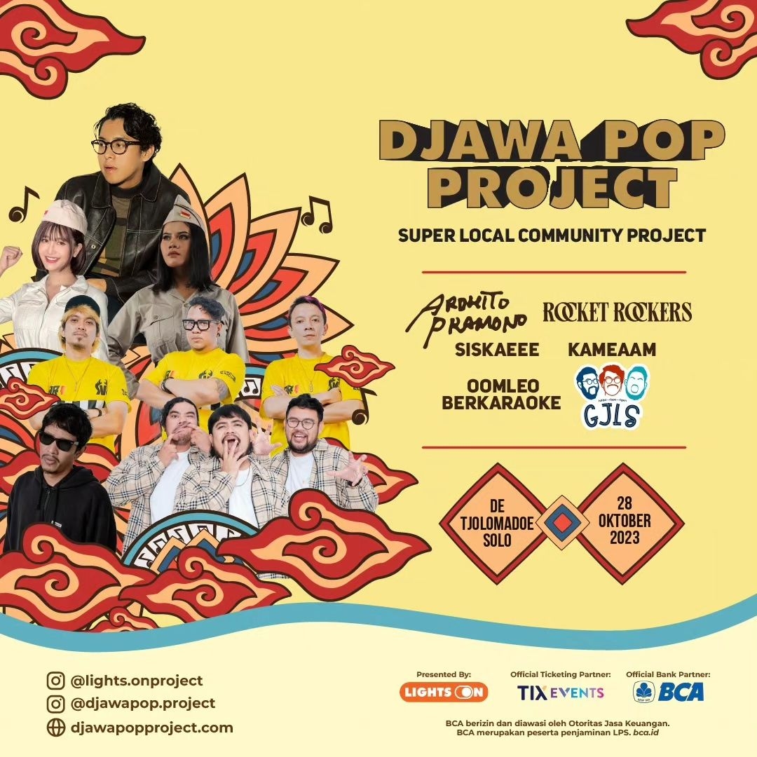 Solo Gencar Menawarkan Event Menarik, Salah Satunya Djawa Pop Project