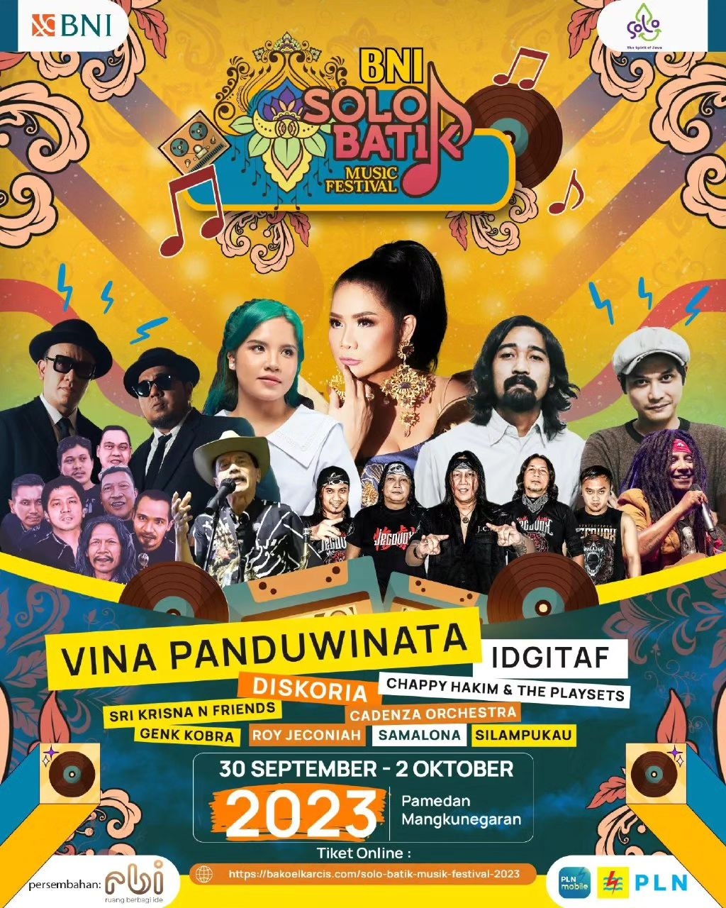 Event Solo Batik Music Festival 2023 Kembali Hadir Siap Hibur Masyarakat Solo