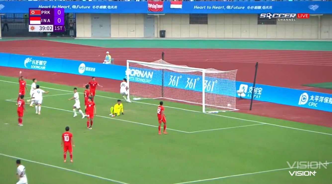 SKOR AKHIR 1-0 Korea Utara vs Indonesia, Meski Kalah Peluang Lolos Babak 16 Besar Asian Games Masih Terbuka