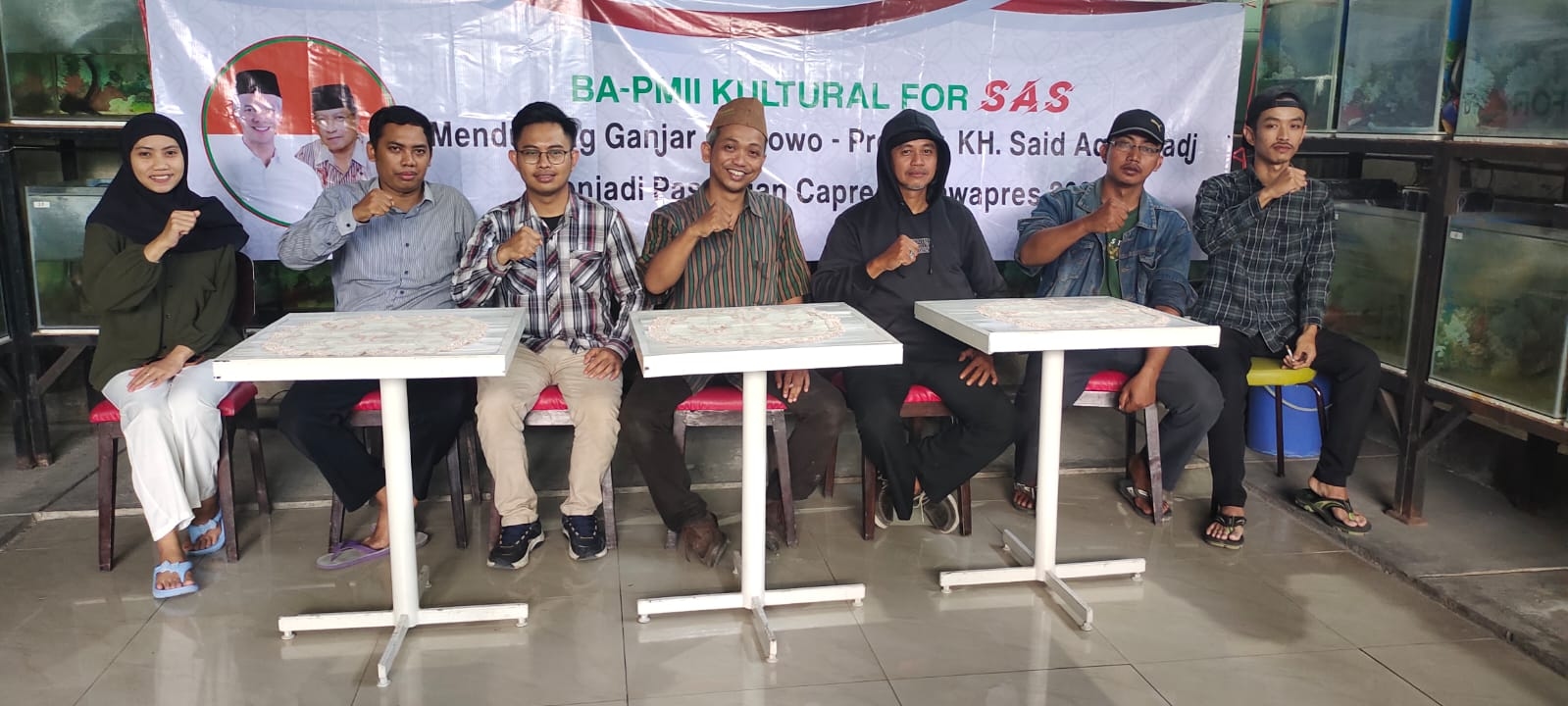 BA PMII Kultural For SAS Dukung Kiai Said Aqil Siradj Dampingi Ganjar di Pilpres 2024