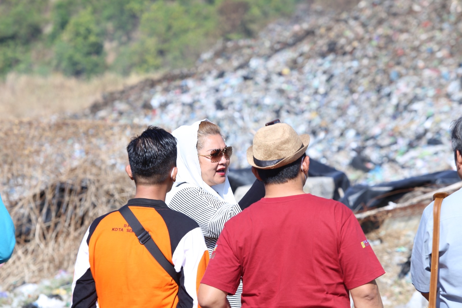 Mbak Ita Akan Tanam Pipa di Pusat Kebakaran TPA Jatibarang