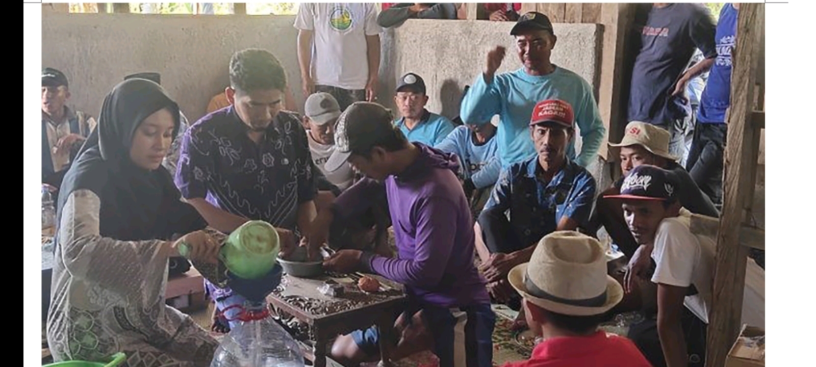 Poktan Mekar Sari Desa Pasir Diberikan Pelatihan Pembuatan PSB