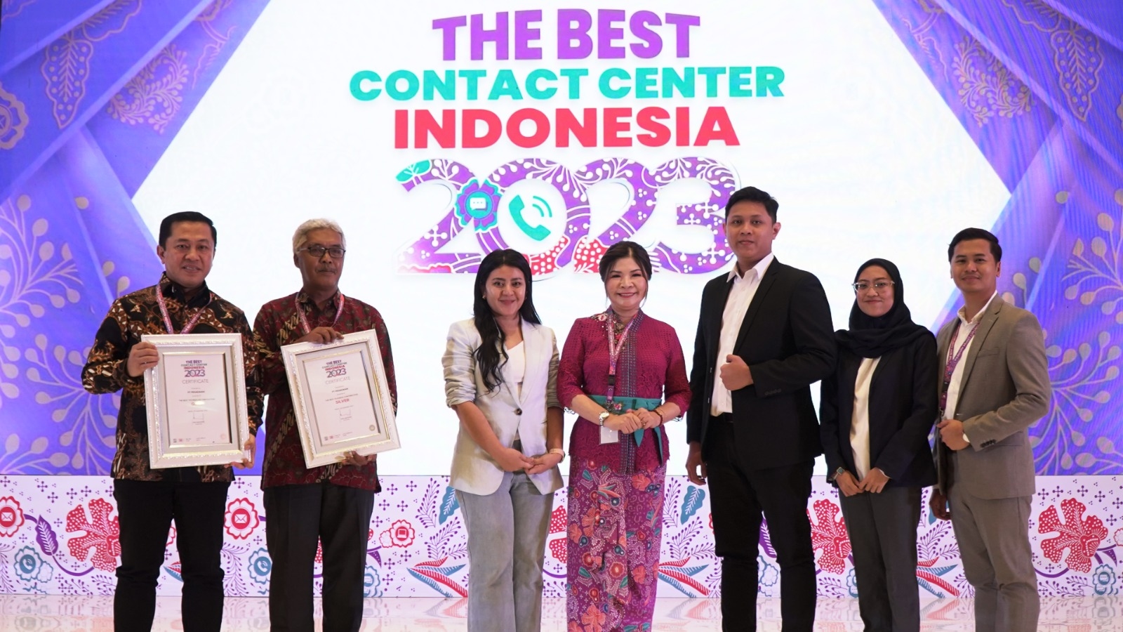 Pegadaian Borong 5 Penghargaan di Ajang The Best Contact Center Indonesia