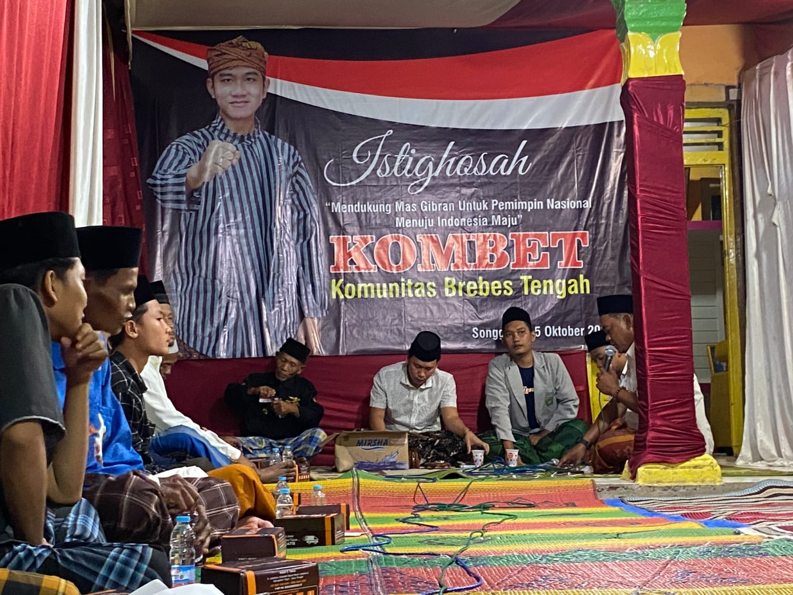 Komunitas Brebes Tengah Ikut Mendukung Gibran Jadi Bakal Calon Wakil Presiden RI