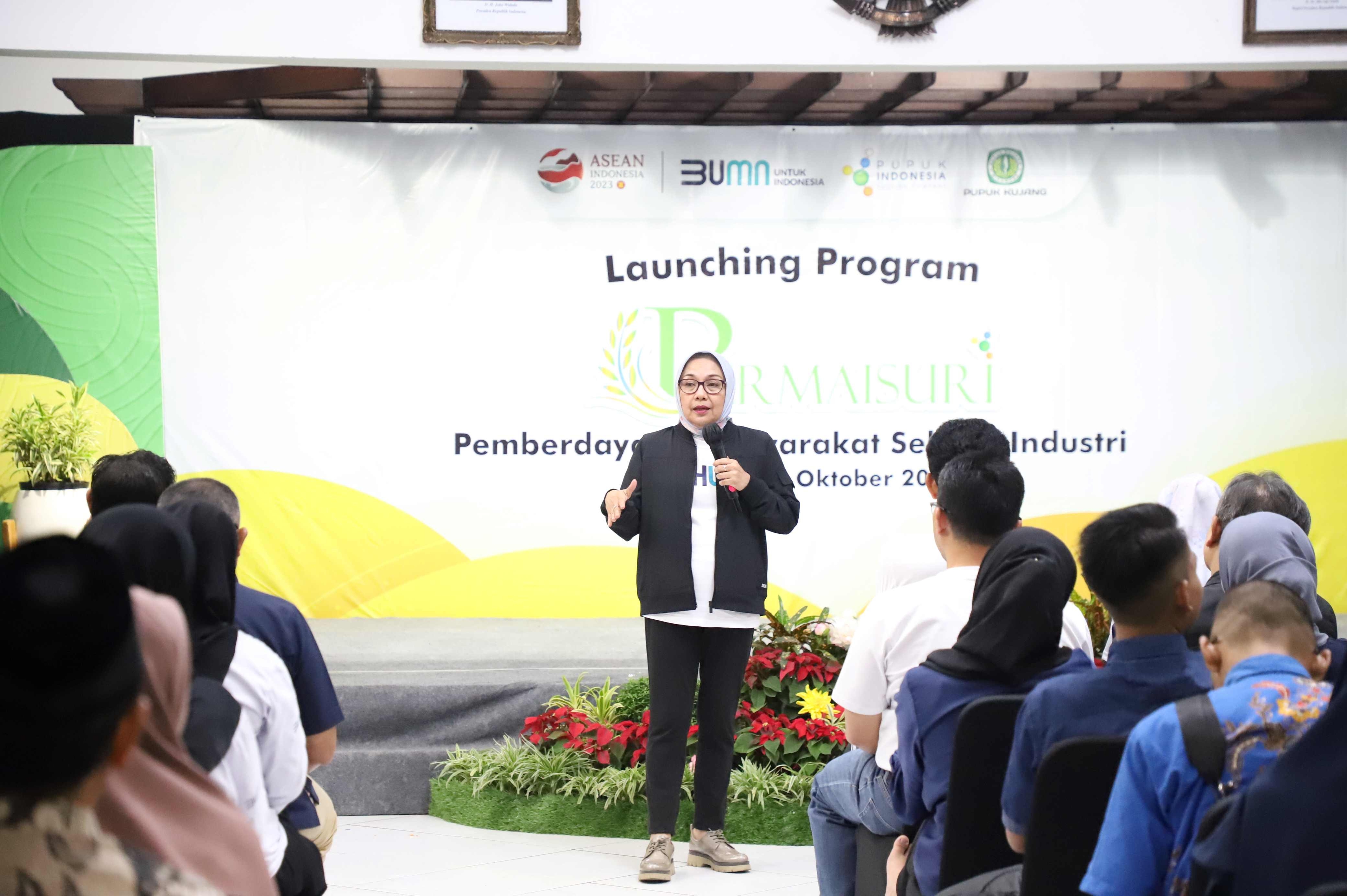 PT Pupuk Indonesia Luncurkan Program Permaisuri untuk Pemberdayaan Masyarakat