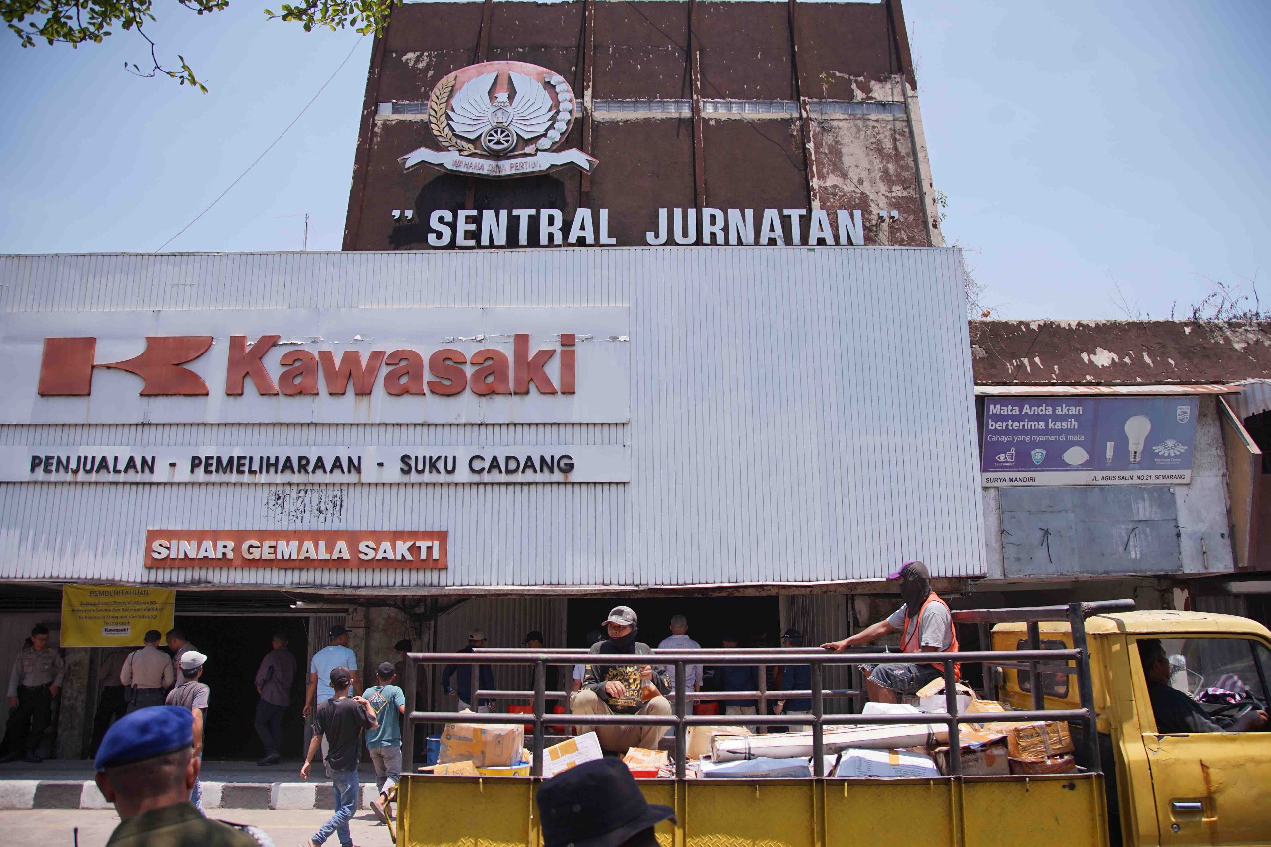 Eksekusi 40 Ruko di Central Jurnatan Semarang Oleh Pengadilan Negeri