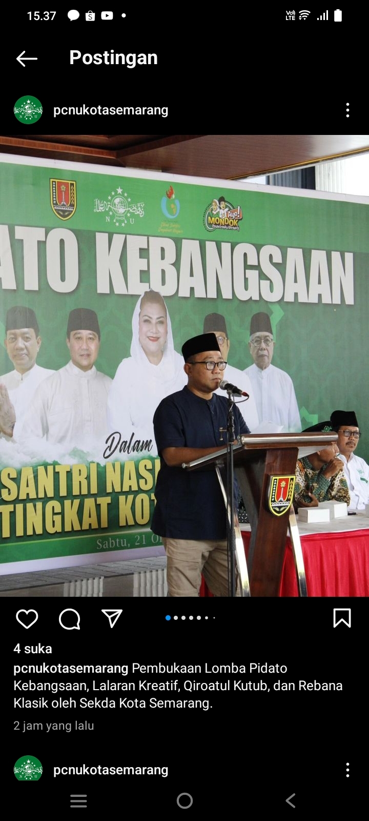 HSN Kota Semarang dibuka, Sekda Ingatkan Sejarah Santri yang Berdarah-darah Memerdekakan Bangsa
