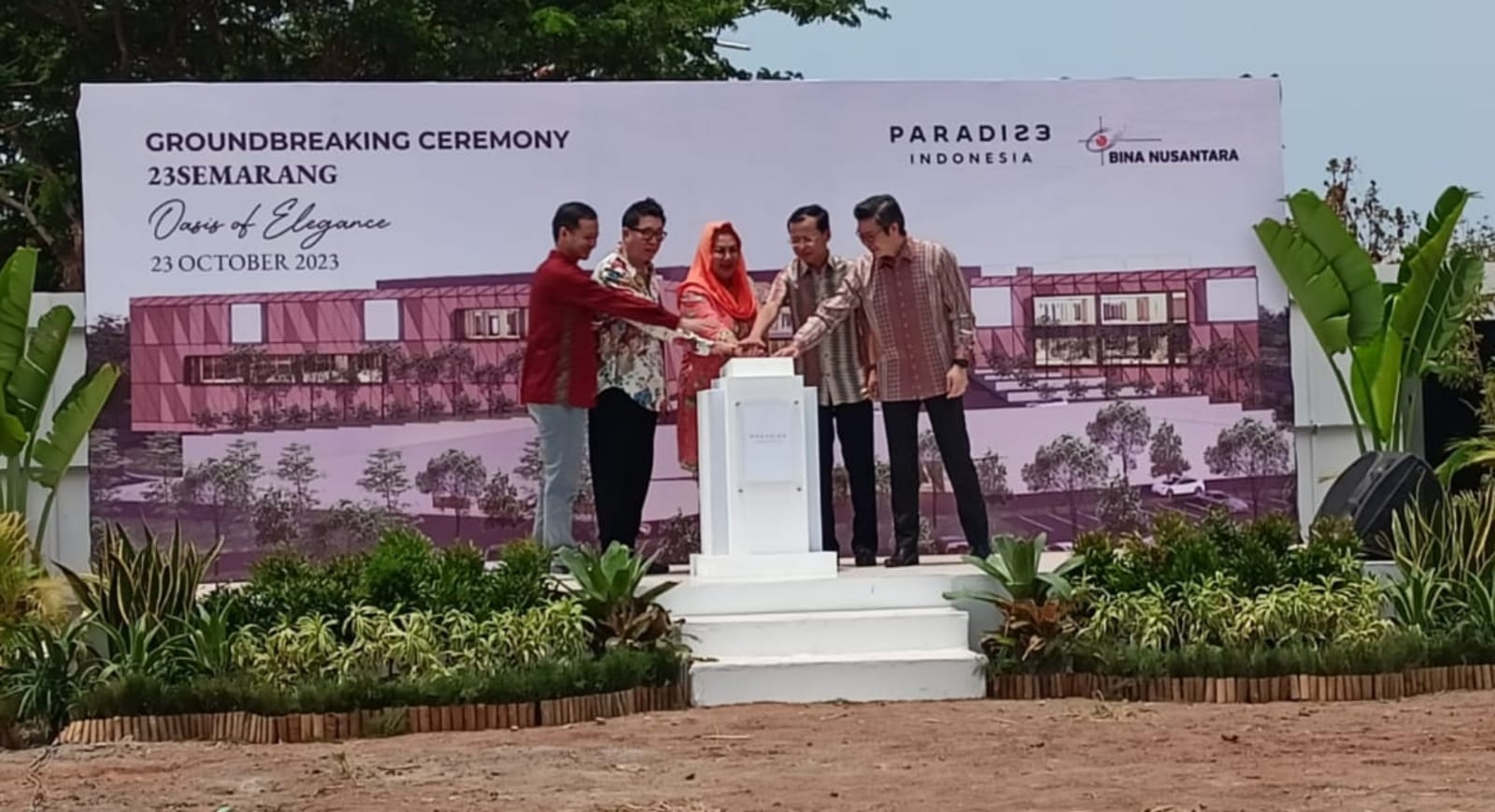 Mbak Ita Resmikan Pembangunan Mall 23Semarang Persis di Bibir Laut Jawa, Bakal Jadi Destinasi Ikonik