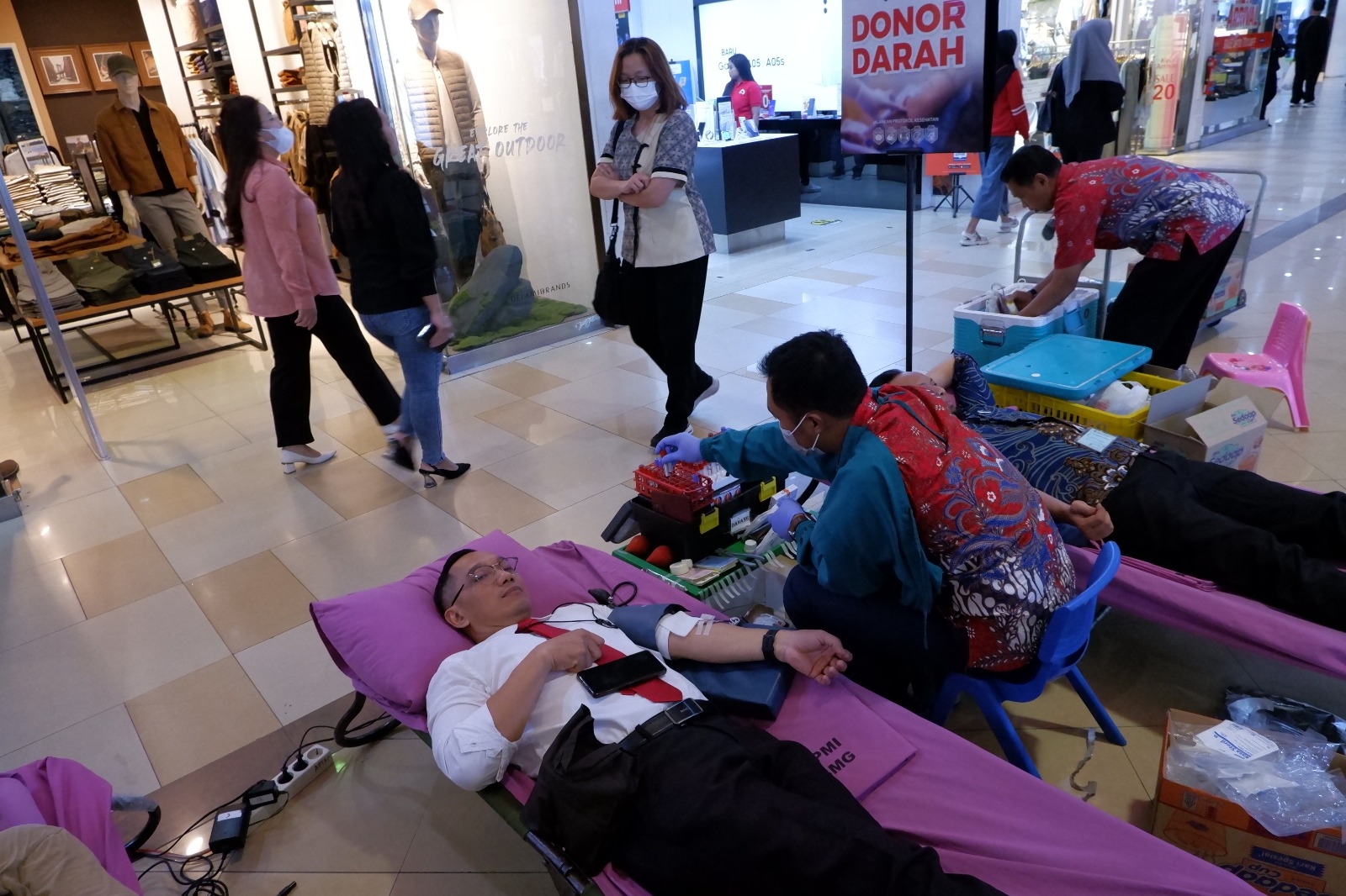 Hotel Ciputra Semarang Dukung Aksi Donor Darah Mall Ciputra Semarang