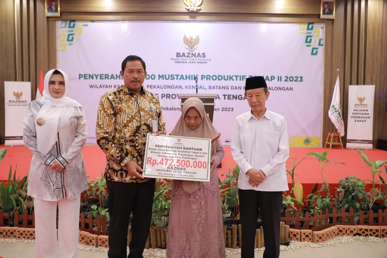 Baznas Jateng Galakkan Pemberdayaan Ekonomi, Salurkan Bantuan Modal Usaha ke 150 Mustahik