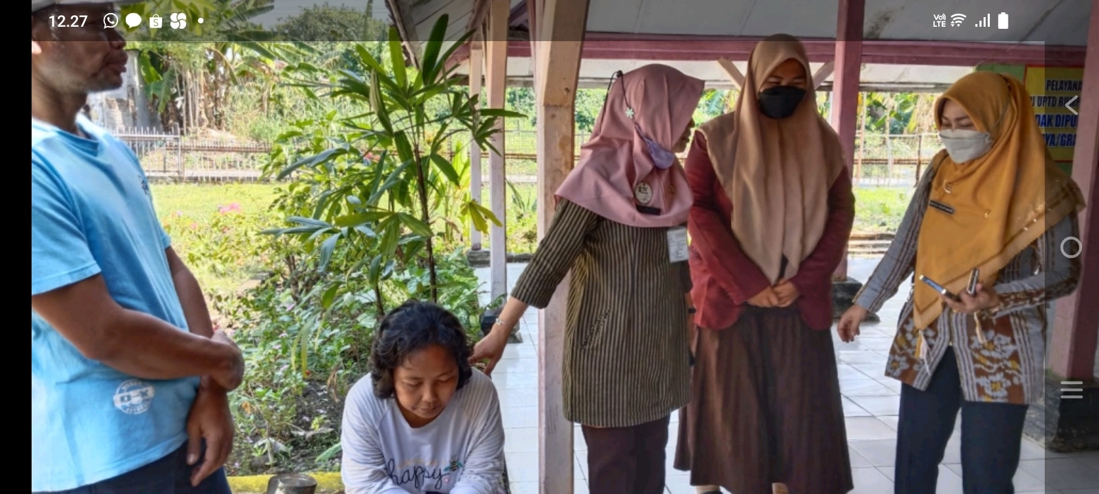 UPTD Rumpelsos Demak menerima PM ODGJ Baru dari Puskesmas Karangtengah