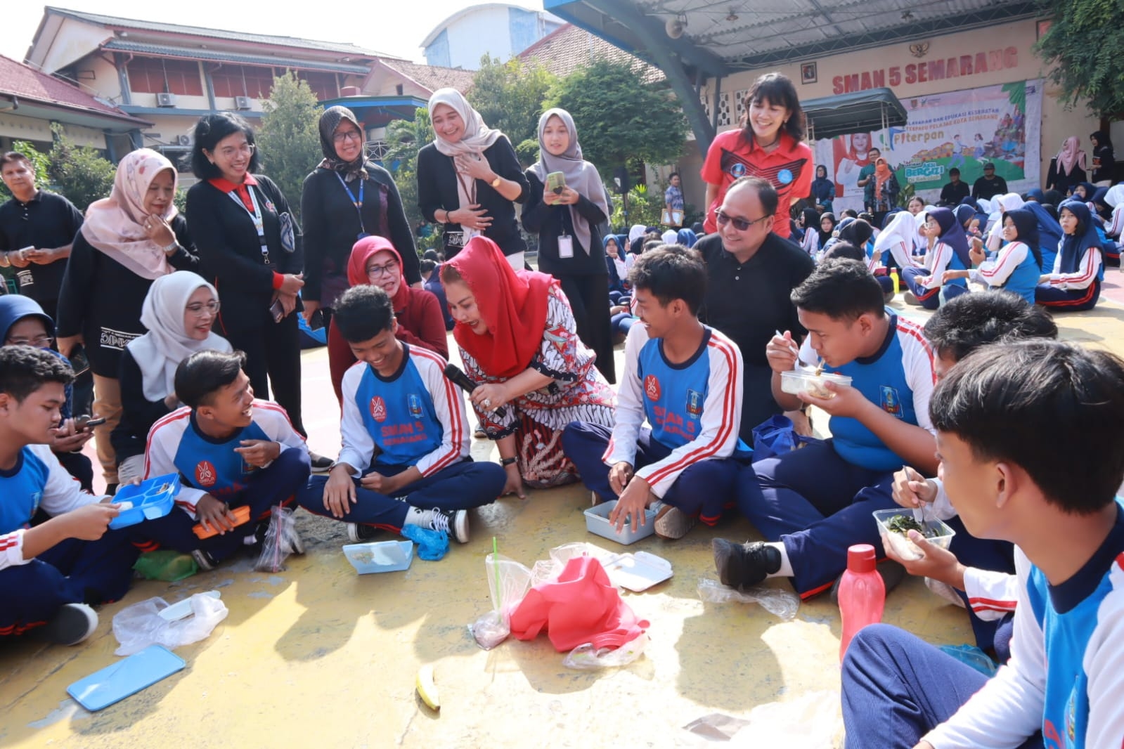 Sosialisasi Program Piterpan, Mbak Ita Ingin Kantin Sekolah Menyediakan Makanan Berprotein dan Sayur