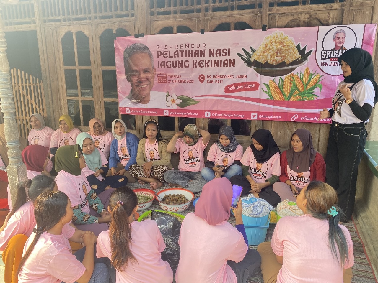 Perempuan Muda Pati Bisa Memulai Usaha Kuliner Berkat Pelatihan dari Srikandi Ganjar