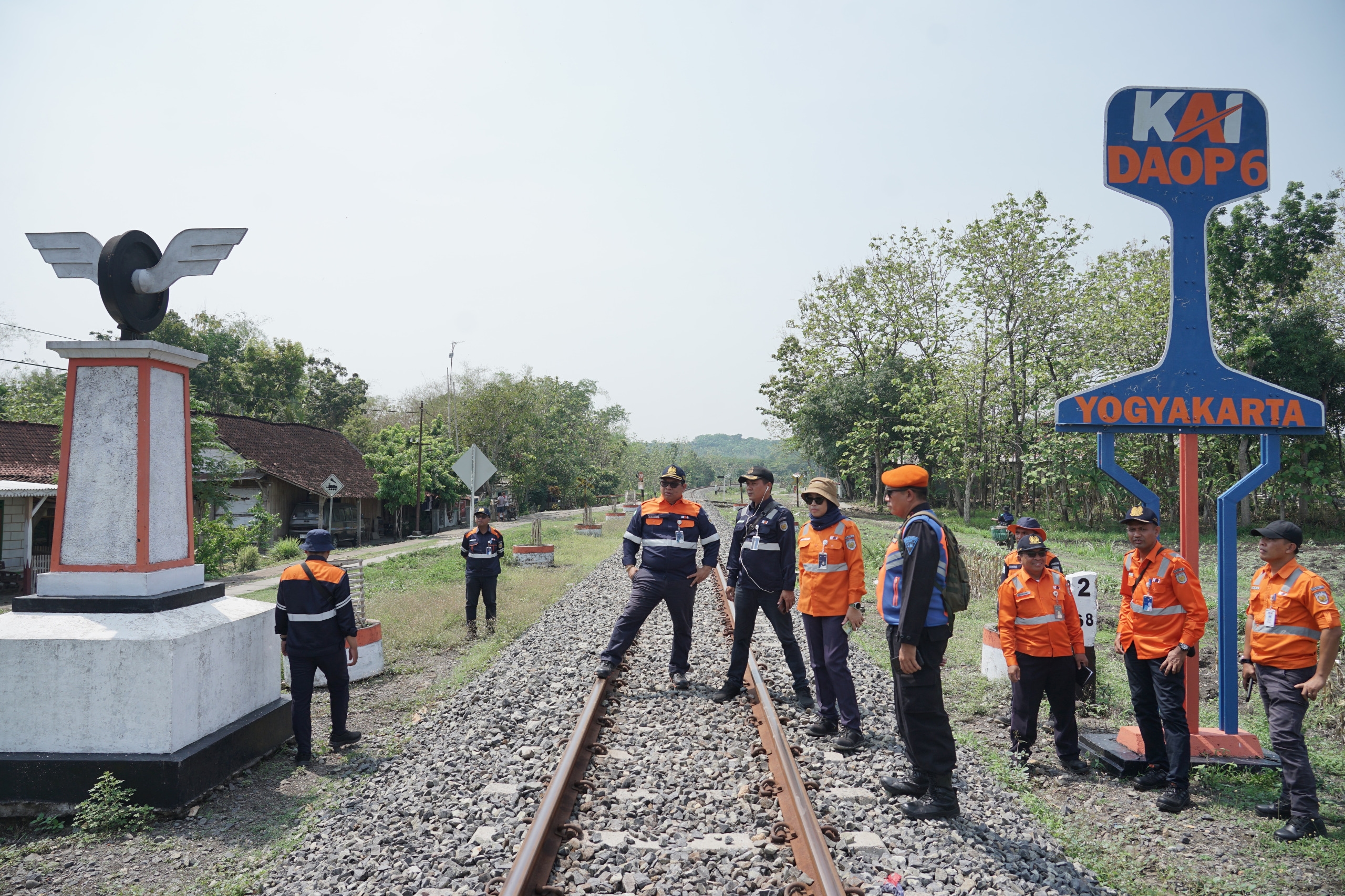 Hadapi Musim Hujan, KAI Daop 4 Laksanakan Pemeriksaan Lintas Gundih - Semarang Poncol