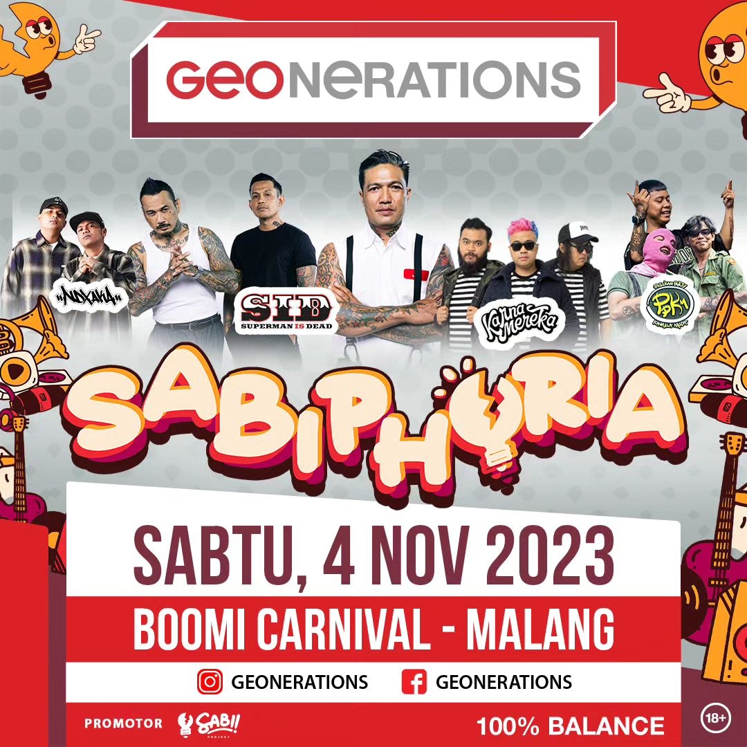 NDX AKA Siap Hibur Arek-Arek Malang Dalam Gelaran Event Musik Bertajuk Sabiphoria Festival 2023