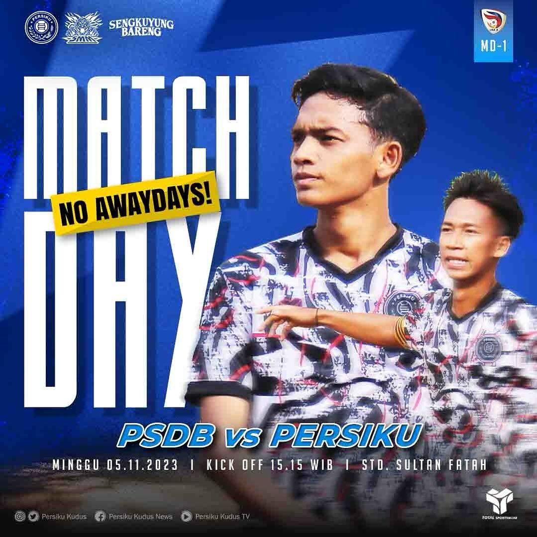 PSDB Berhadapan dengan Persiku Tanpa Dukungan Langsung Fans Tandang!