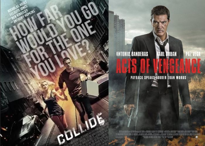 Sinopsis Film Bioskop TransTV Rabu 8 November 2023, Collide dan Acts of Vengeance