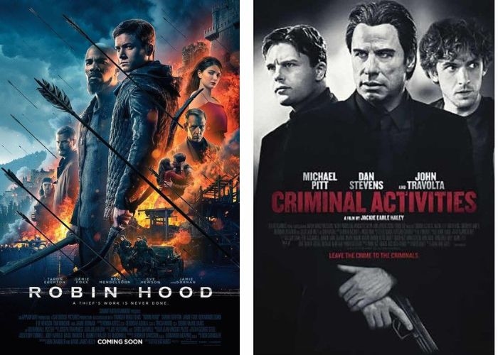 Sinopsis Bioskop TransTV Robin Hood 2018 dan Criminal Activities, Selasa 7 November 2023