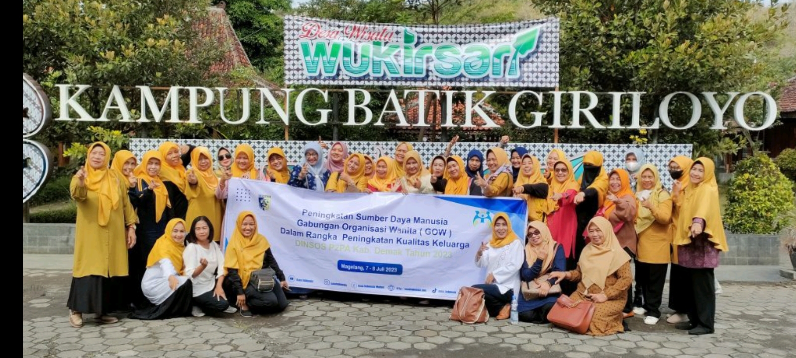 Gabungan Organisasi Wanita Ikuti Peningkatan Sumber Daya Manusia di Magelang dan Jogja
