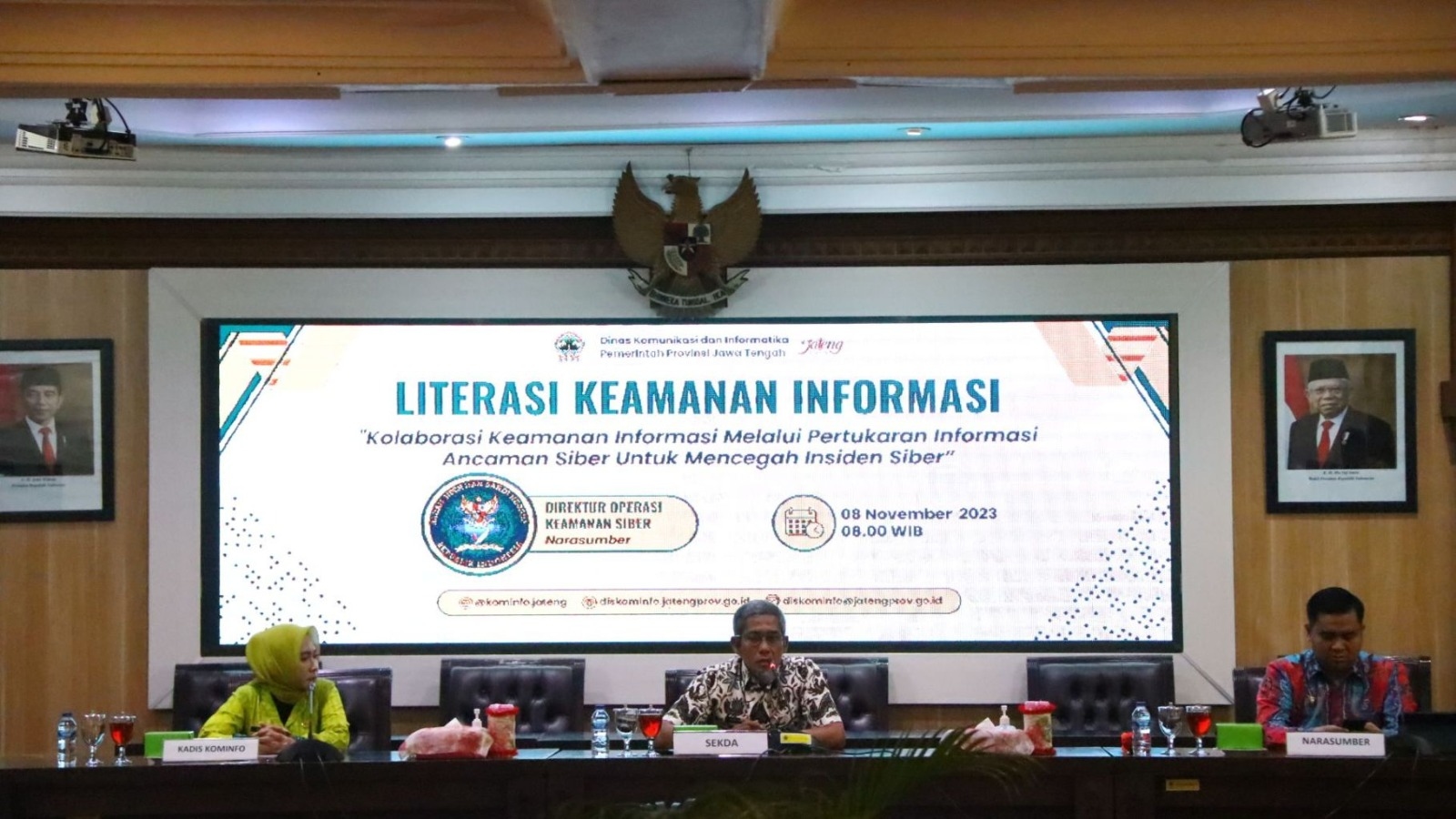 BSSN dan Pemprov Jateng Perkuat Sistem Pemerintahan Elektronik Hadapi Ancaman Siber