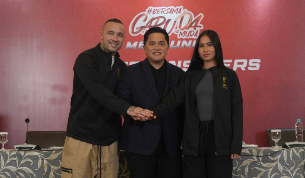 Ketua Umum PSSI Tunjuk Nainggolan dan Dressler Sebagai Ikon Promosi Piala Dunia U-17