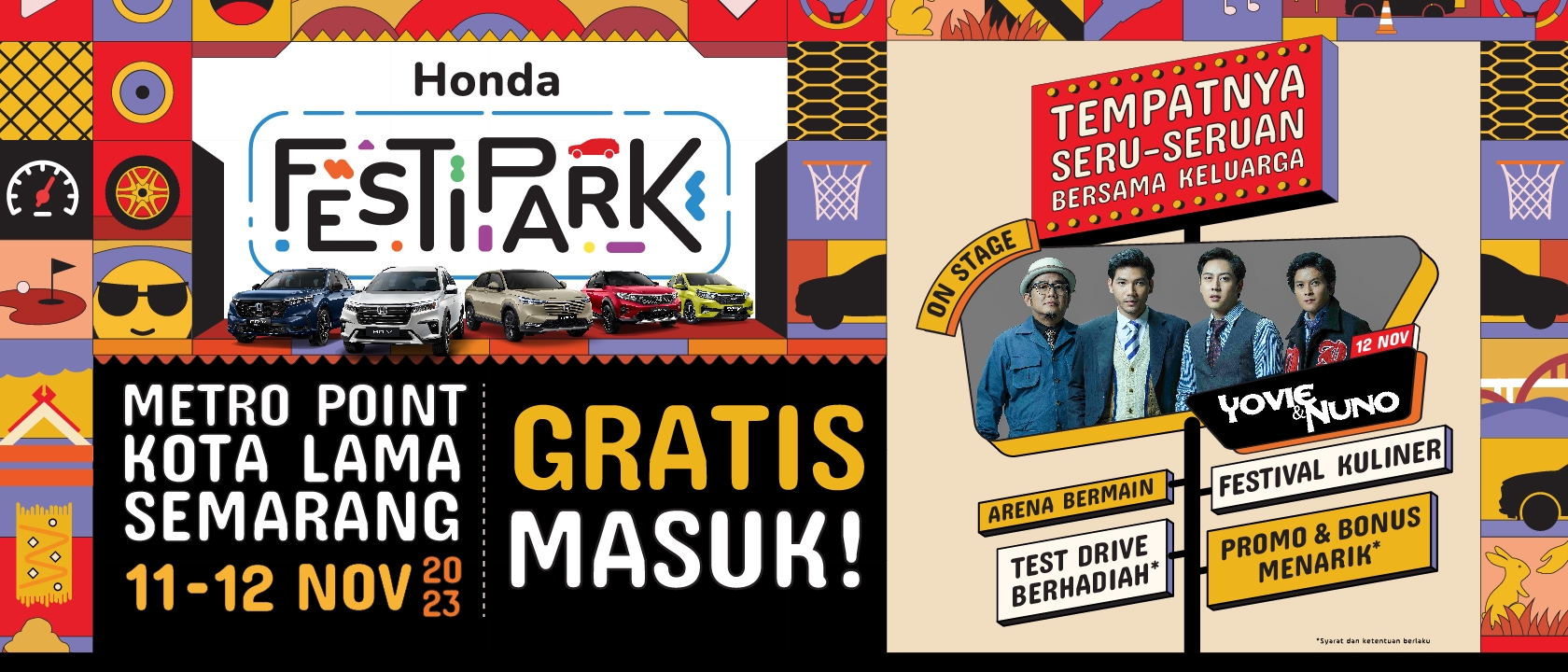 Honda Festipark 2023 Hadir di Semarang, Bawa Keseruan Program Penjualan, Test Drive hingga Panggung Hiburan