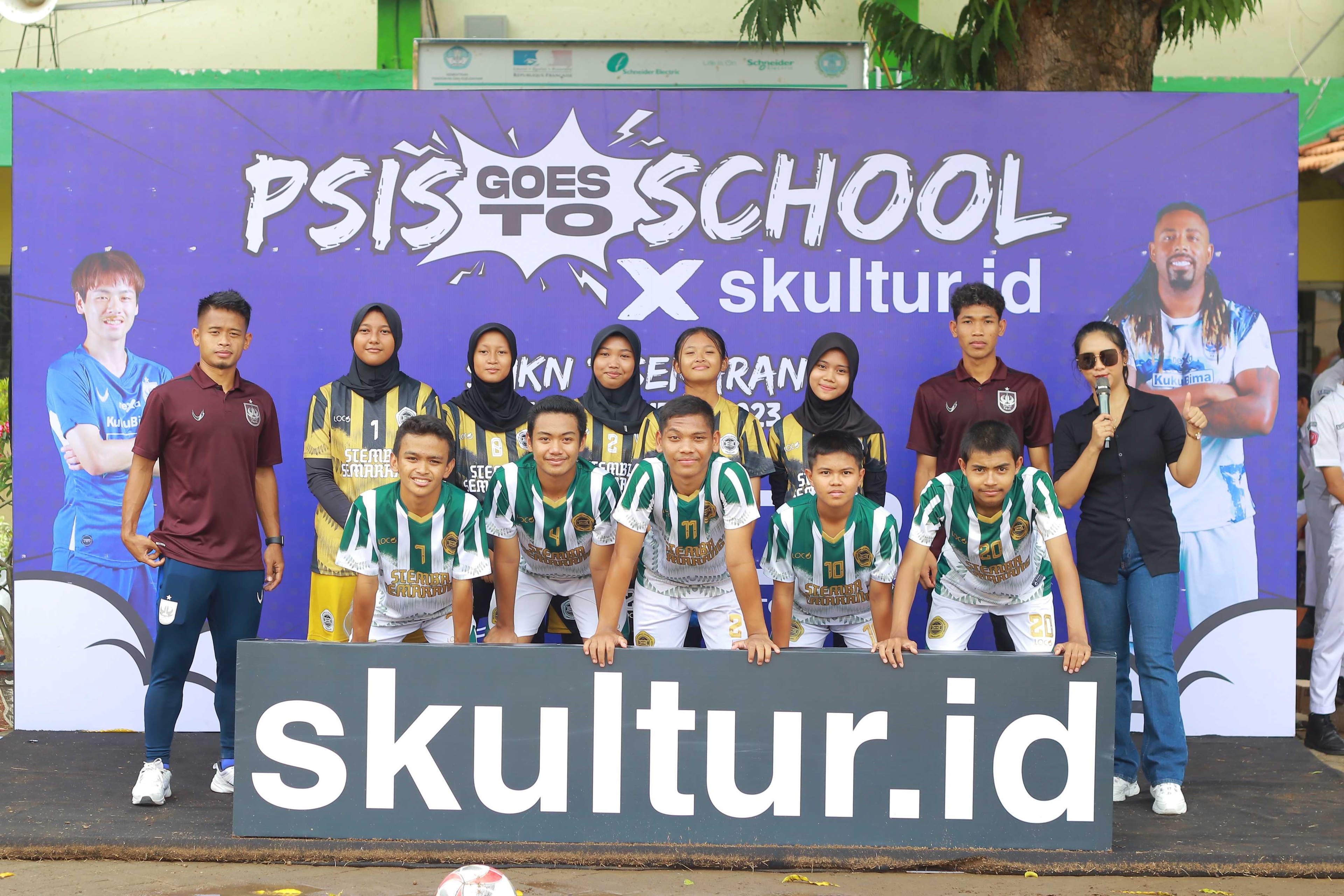 PSIS Gelar Goes To School di SMK 7 Semarang