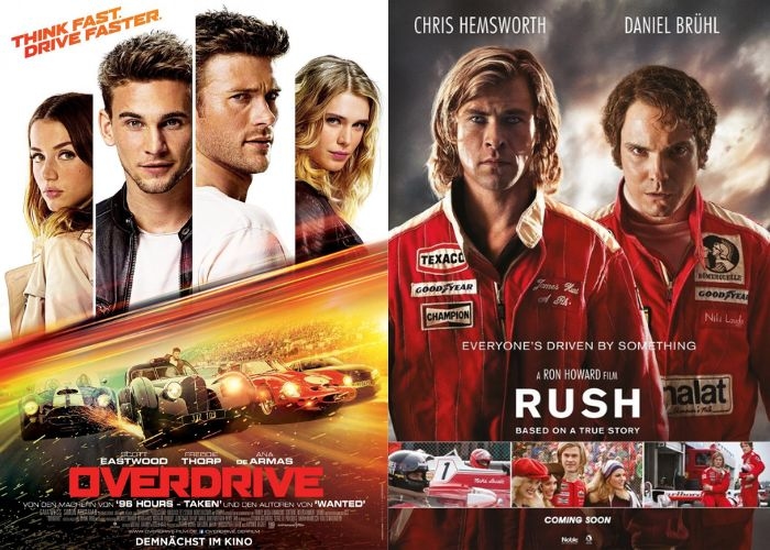 Sinopsis Film Bioskop TransTV Rabu 15 November 2023, Overdrive dan Rush