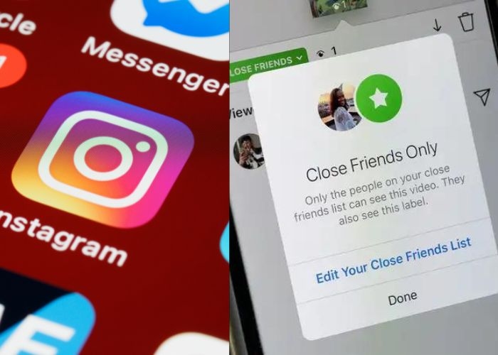 Instagram Lakukan Update, Fitur Close Friend Selain Ada di Stories dan Notes Juga Terdapat di Feed dan Reels