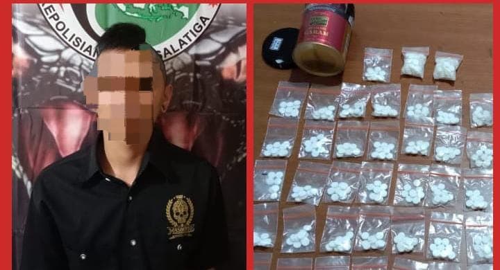 Edarkan Ratusan Pil Yarindu, Seorang Buruh Dibekuk Polisi