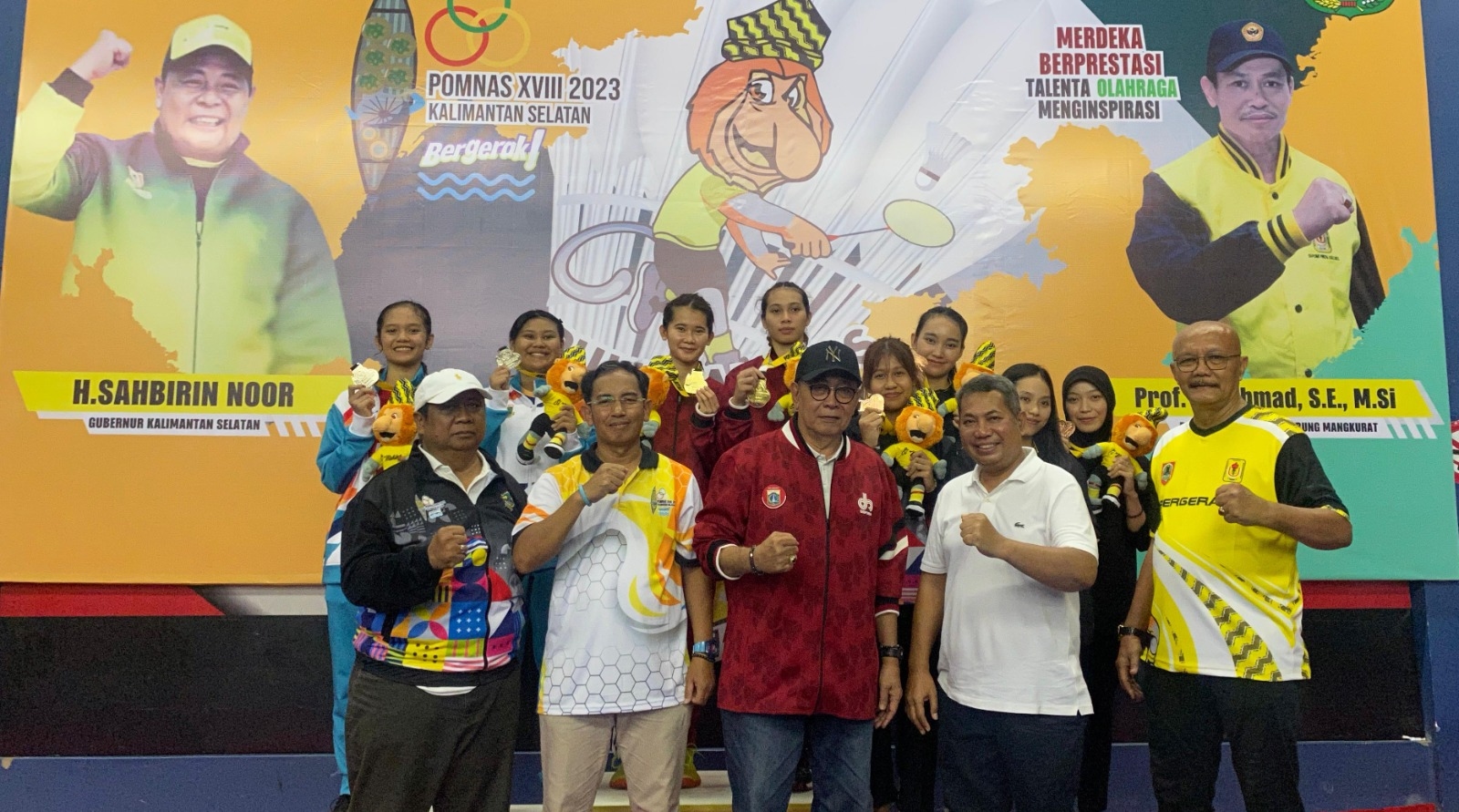 Kontingen Jateng Penuhi Target Raih Peringkat Dua Pomnas XVIII di Kalsel