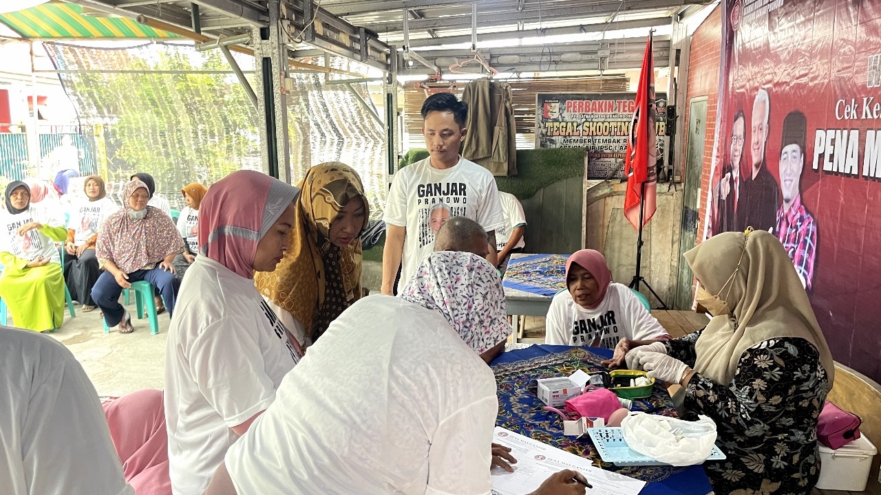 Pena Mas Ganjar Berikan Obat-Obatan Gratis Untuk Cegah Penyakit Diabetes