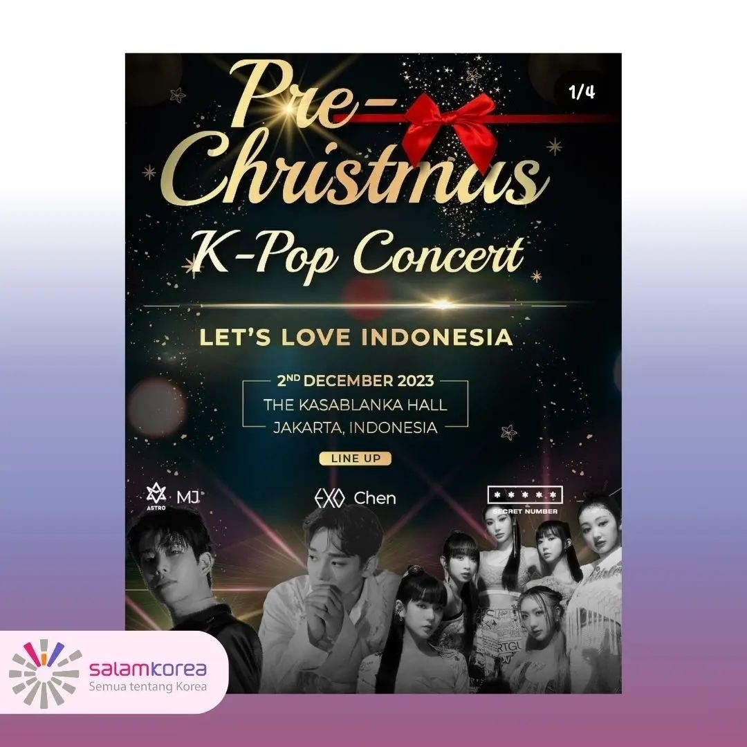 "9th W.A.A.O Let’s Love Indonesia Pre-Christmas K-Pop Concert": Merayakan Keajaiban Cinta Musik Kpop di Indonesia