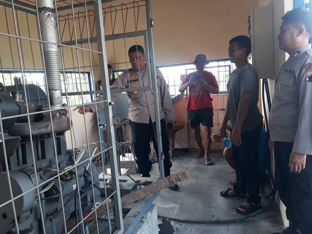 Polsek Kalijambe Sragen Selidiki Hilangnya Generator Berdaya 33.000 Seharga Rp 55 Juta Milik BBWSBS