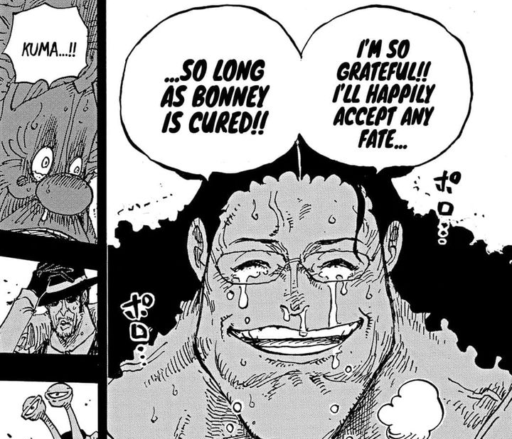 6 Bukti Pengorbanan Bartholomew Kuma, Rela Menjadi Cyborg Demi Menyelamatkan Bonney