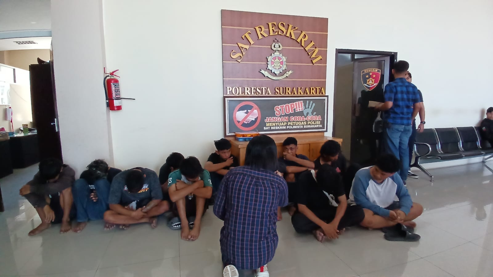 11 Pelaku Tawuran di Kadipiro Diamankan Resmob Polresta Surakarta