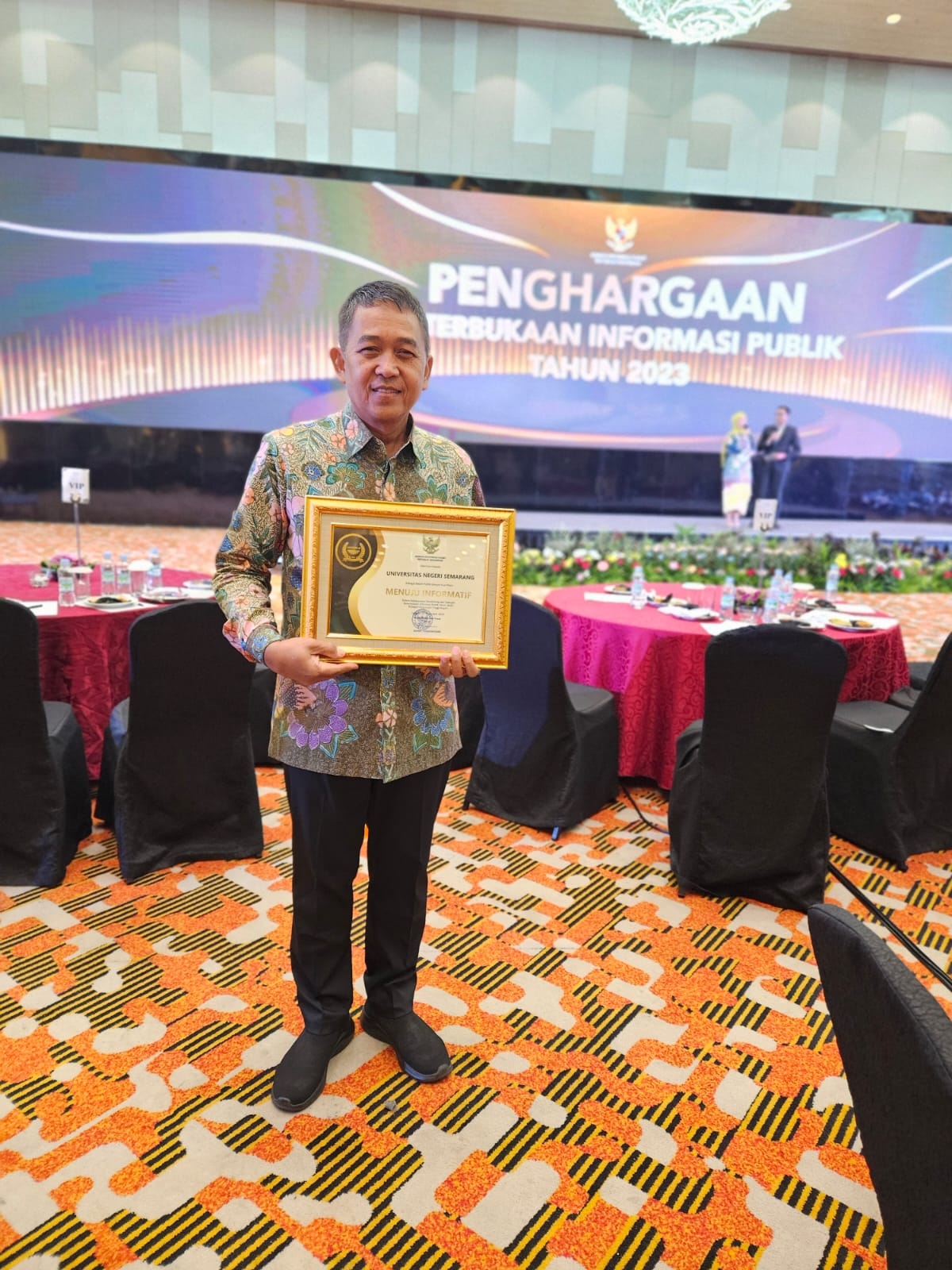 Keterbukaan Informasi Publik, UNNES Raih Predikat “Menuju Informatif”