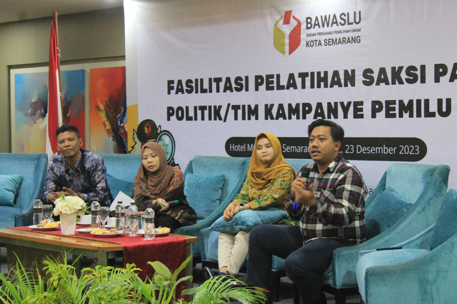 Bawaslu Kota Semarang Temukan Pelanggaran Kampanye Saat Perayaan Natal