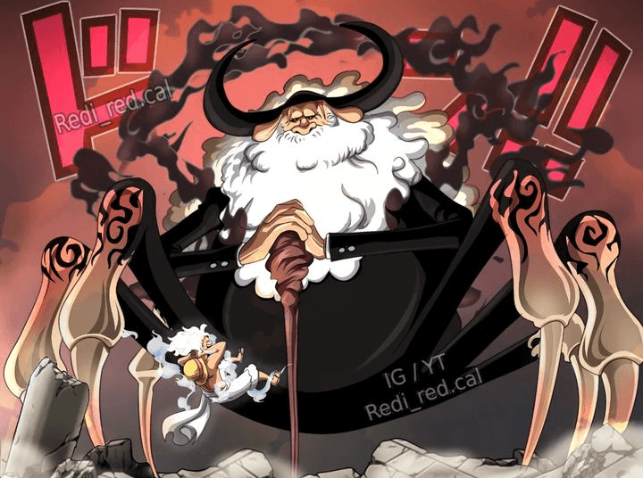 Bocoran One Piece Chapter 1103: Eiichiro Oda Ungkap Rahasia Jahat Saint Saturn Kepada Kekuatan Buah Iblis Bonney