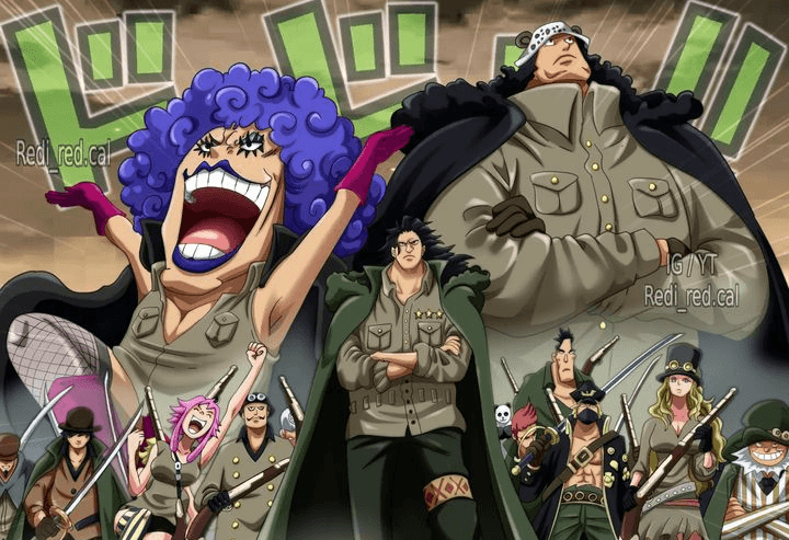 KEJUTAN One Piece Chapter 1103, Dipimpin Langsung oleh Dragon, Seluruh Pasukan Revolusi Datang ke Egghead untuk Membantu Bonney
