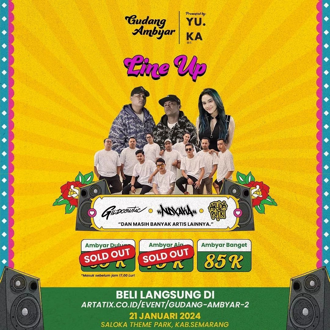 Gudang Ambyar Vol. 2 - Balada Cinta di Saloka Park: Sebuah Pesta Rakyat Bernuansa Cinta