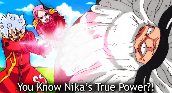 One Piece Chapter 1104: Luffy Bangkit dan Menantang Duel Saint Saturn, Saturn Tak Bisa Menahan Serangan Gear 5 Luffy