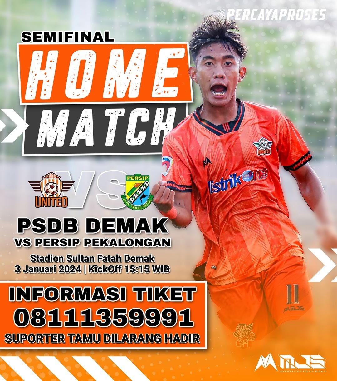 Dukung PSDB Demak! Info Tiket Semifinal Liga 3 Jateng Melawan Persip Pekalongan
