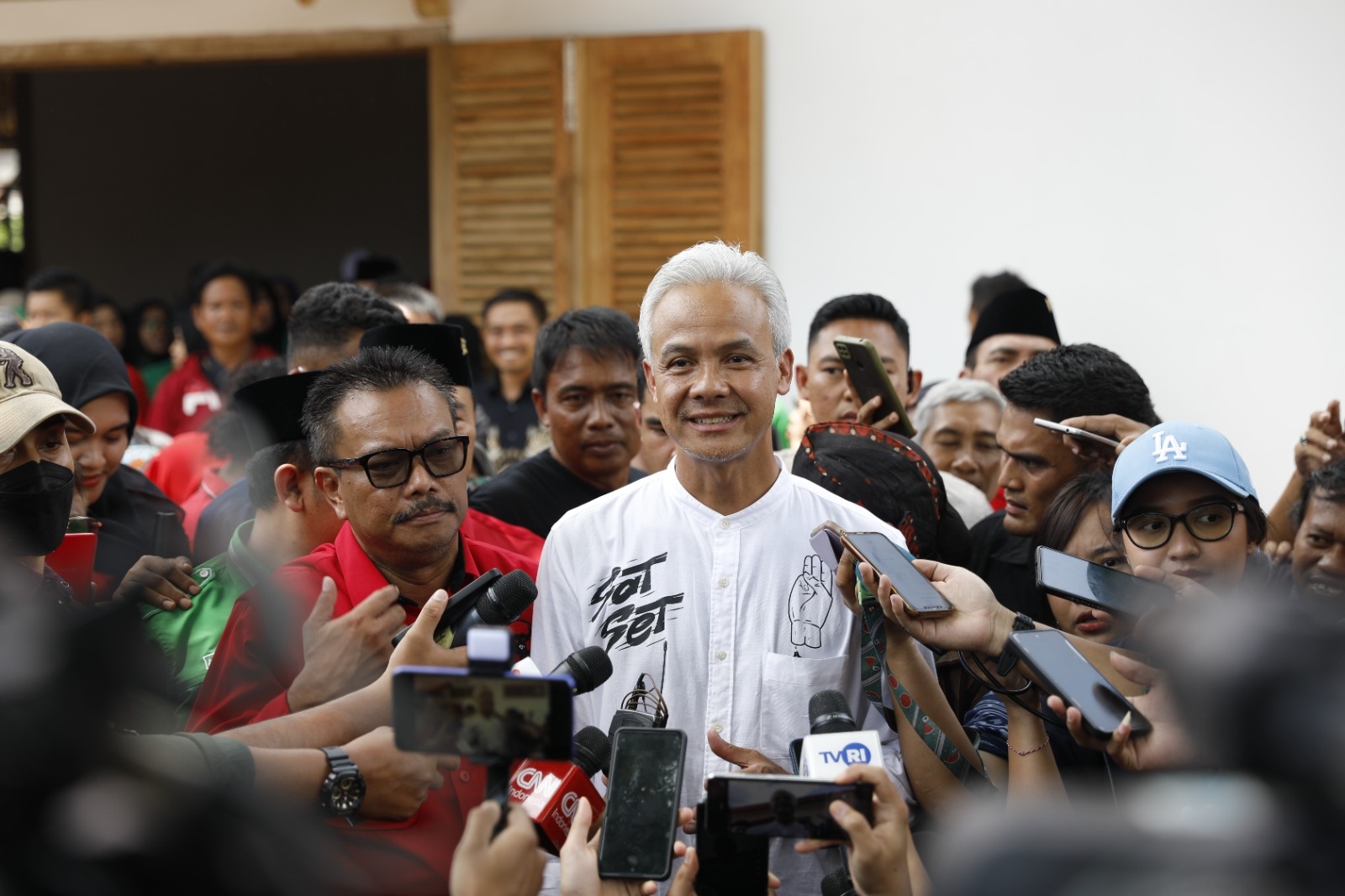 Capres Ganjar Pranowo Tantang KPU dan Bawaslu Tingkatkan Kinerja Menjelang Pilpres