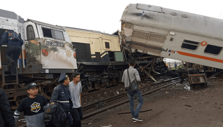 BREAKING NEWS! Kecelakaan Kereta Api Adu Banteng, KA Turangga dan Commuterline Bandung Raya, Pihak Kemenhub Berikan Pernyataan