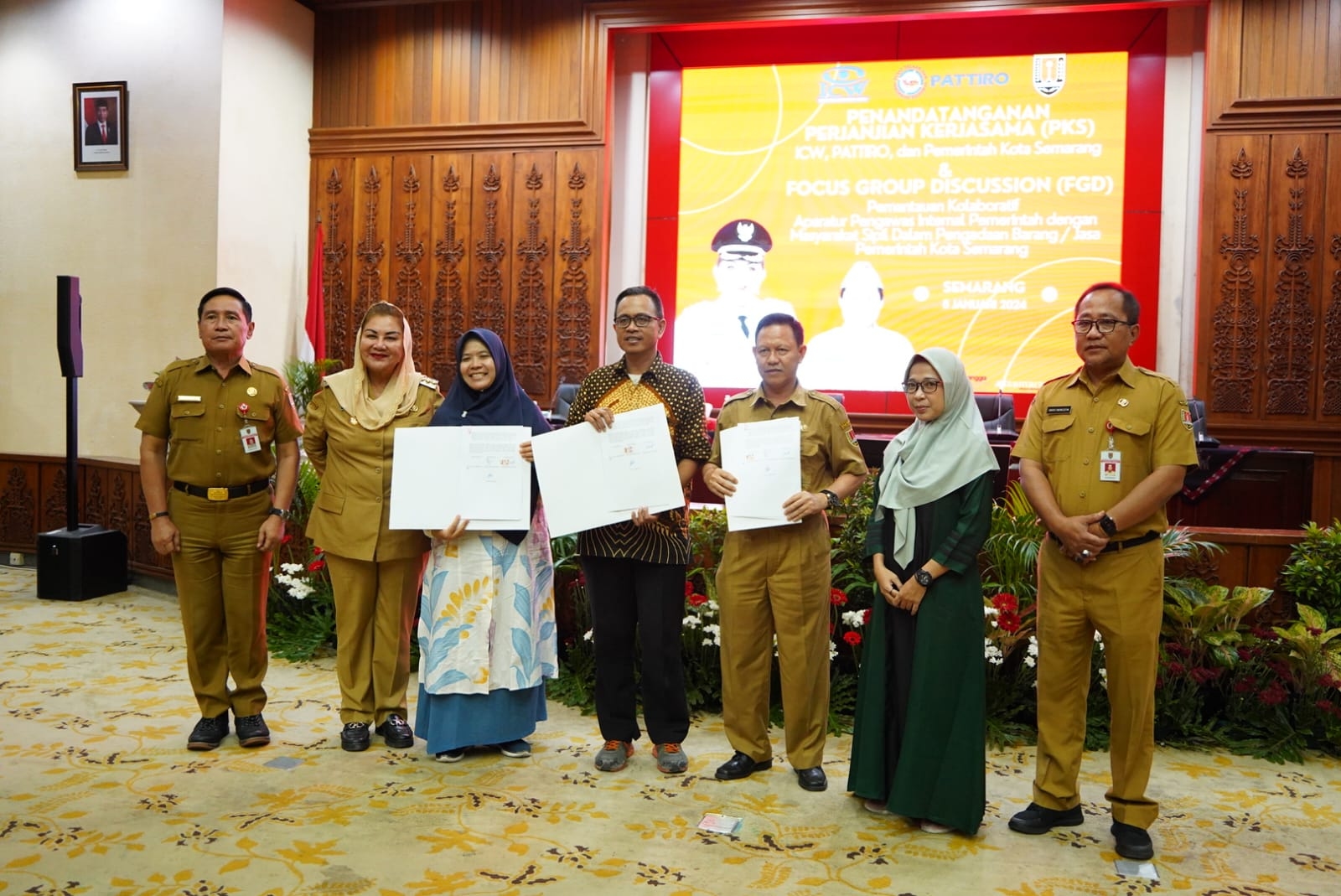 Gandeng ICW dan Pattiro, Wali Kota Semarang Tegaskan Komitmennya untuk Cegah Korupsi