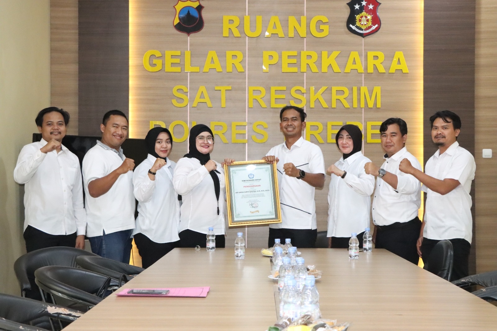 Berhasil Ungkap Kasus TPPO dan Kekerasan Perempuan – Anak, Polres Brebes Terima Penghargaan